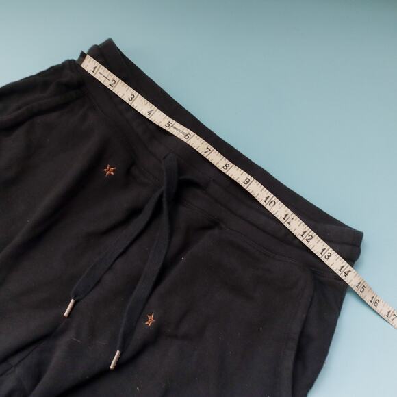 Rails Kingston Black Star Embroidered Matching Lounge Sweat Set Size Medium - Picture 6 of 14